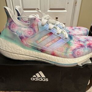 Adidas Multicolor Tye-dyed Ultraboost Women's Shoes